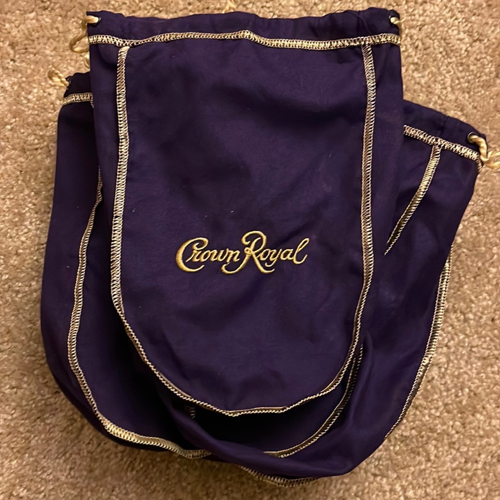 Crown Royal Bags-Set of 5